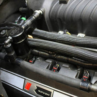 J&L Oil Separator 3.0 Passenger Side, Black Anodized