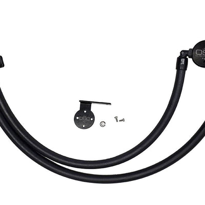 J&L Oil Separator 3.0 Passenger Side, Black Anodized