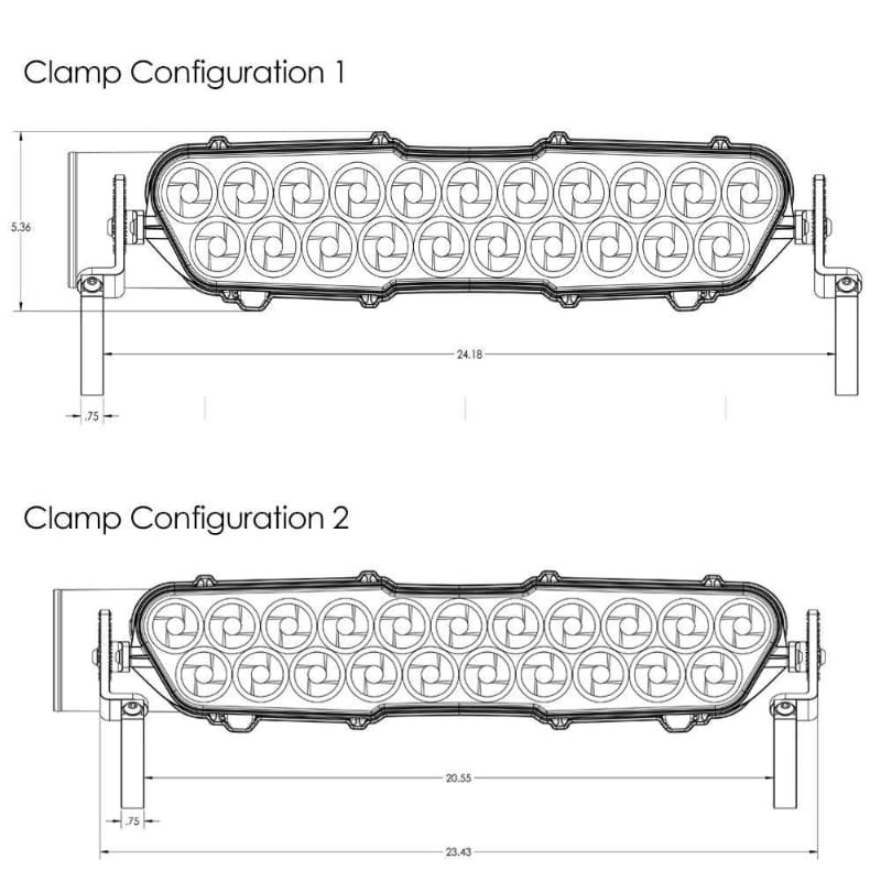 Diagram of a Particle Separator (Roll Bar Mounted) for 2022-2024 Polaris Turbo R, 2020-2025 RZR Pro XP, 2025 RZR Pro S - S&B