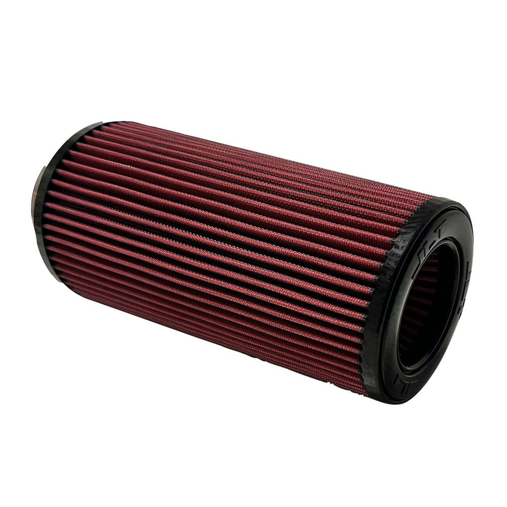 1st-racing Red Oval Air Cleaner Element – 12 X 4 X 7.5, Washable Cotton Replacement Filter