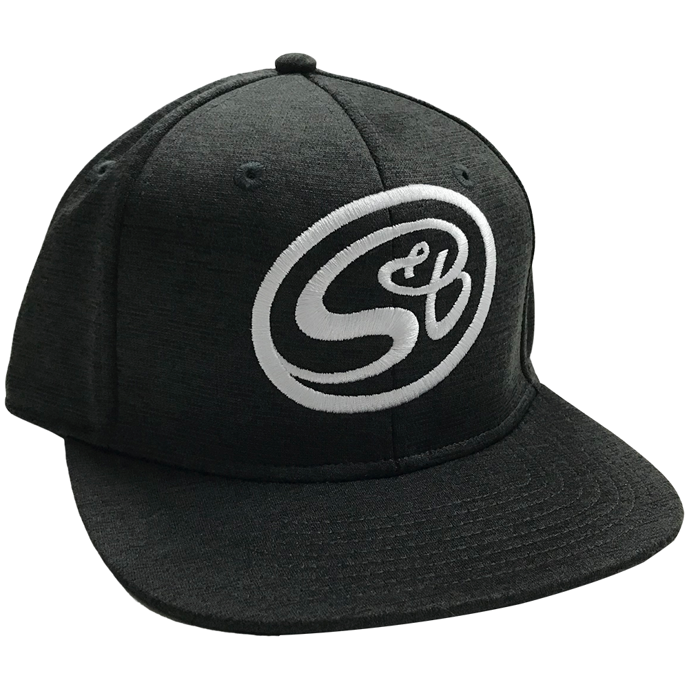 S&B Black Canvas Hat